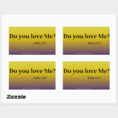 Sticker Rectangulaire Citations de Pâques (Feuille)