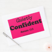 Sticker Rectangulaire Citations religieuses (Enveloppe)