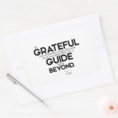 Sticker Rectangulaire CITATIONS : Rumi : Guide d'au-delà (Enveloppe)