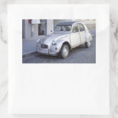 Sticker Rectangulaire Citroën 2 CV (Sac)