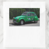 Sticker Rectangulaire Citroën 2 CV (Sac)
