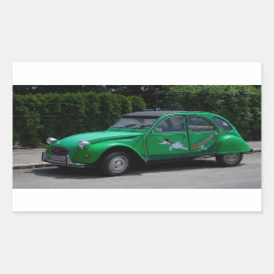 Sticker Rectangulaire Citroën 2 CV
