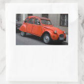 Sticker Rectangulaire Citroën 2 CV (Sac)