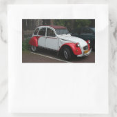 Sticker Rectangulaire Citroën 2 CV (Sac)