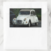 Sticker Rectangulaire Citroën 2 CV (Sac)
