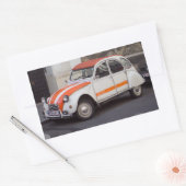 Sticker Rectangulaire Citroën 2 CV Spot (Enveloppe)