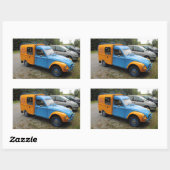 Sticker Rectangulaire Citroen Acadiane (Feuille)