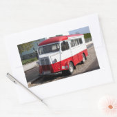 Sticker Rectangulaire Citroen Type H Van (Enveloppe)