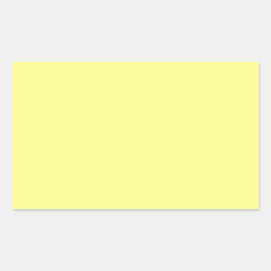 Sticker Rectangulaire Citron Sorbet (Devant)
