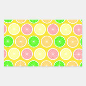 Sticker Rectangulaire Citrus (Devant)