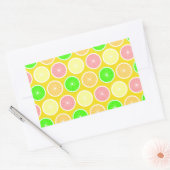 Sticker Rectangulaire Citrus (Enveloppe)