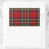 Sticker Rectangulaire Clan PixDezines stewart tartan (Sac)