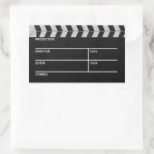 Sticker Rectangulaire clapet de cinéma (Sac)