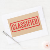 Sticker Rectangulaire Classifié Empilé (Enveloppe)