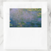 Sticker Rectangulaire Claude Monet - Lys d'eau (Sac)
