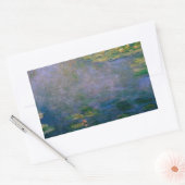 Sticker Rectangulaire Claude Monet - Lys d'eau (Enveloppe)
