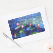 Sticker Rectangulaire Claude Monet : Nappes d'eau 2 (Enveloppe)