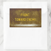 Sticker Rectangulaire Claymore Mine Phone Couverture Mk I avant vers l'e (Sac)