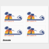 Sticker Rectangulaire Clé Largo (Feuille)