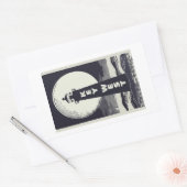 Sticker Rectangulaire Clé West Lighthouse Moon (Enveloppe)