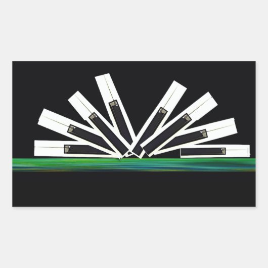 STICKER RECTANGULAIRE CLÉS DE MINUIT (Devant)