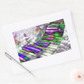 Sticker Rectangulaire Clés de mon coeur#2_ (Enveloppe)