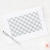 Sticker Rectangulaire Cliquez sur Personnaliser pour modifier Gris en co (Enveloppe)