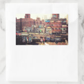 Sticker Rectangulaire Cloches et graffitis (Sac)