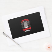 Sticker Rectangulaire clôtures comme les échecs mais avec des blessures (Enveloppe)