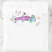 Sticker Rectangulaire Club de fans (Sac)