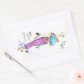 Sticker Rectangulaire Club de fans (Enveloppe)