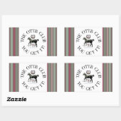 Sticker Rectangulaire club de golf (Feuille)