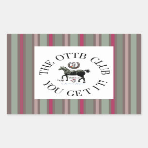 Sticker Rectangulaire club de golf