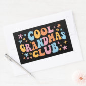 Sticker Rectangulaire Club de grand-père cool III (Enveloppe)