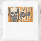 Sticker Rectangulaire Club de musique (Sac)