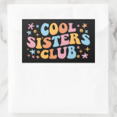 Sticker Rectangulaire Club des Sœurs Cool III (Sac)