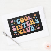 Sticker Rectangulaire Club des Sœurs Cool III (Enveloppe)