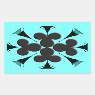 Sticker Rectangulaire Clubs