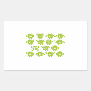 Sticker Rectangulaire Codera pour la vitesse (le programmateur de