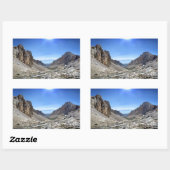 Sticker Rectangulaire Col de Taboose - Sierra (Feuille)