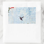 Sticker Rectangulaire Colibri (Sac)