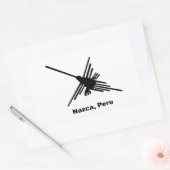 Sticker Rectangulaire Colibri Nazca, Pérou (Enveloppe)