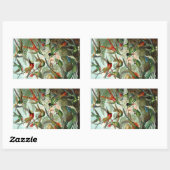 Sticker Rectangulaire Colibri (Trochilidae) par Haeckel Rectangle Sti (Feuille)