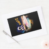 Sticker Rectangulaire collant Snitz de Bob's Saucer Repair (Enveloppe)