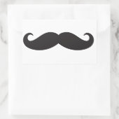 Sticker Rectangulaire Colle Mustache (Sac)