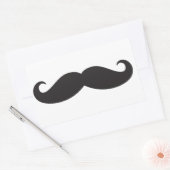 Sticker Rectangulaire Colle Mustache (Enveloppe)