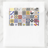 Sticker Rectangulaire Collection Azulejos (Sac)
