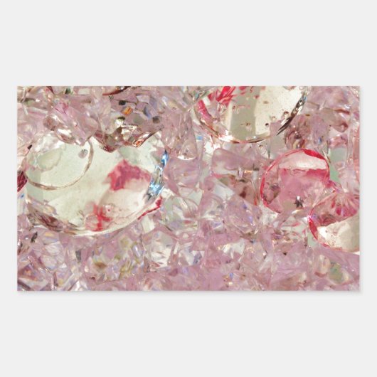 Sticker Rectangulaire Collection prismatique (Devant)