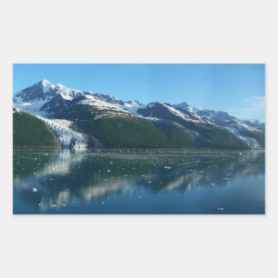 Sticker Rectangulaire College Fjord II Belle photographie d'Alaska