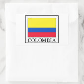 Sticker Rectangulaire Colombie (Sac)